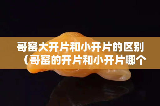 哥窑大开片和小开片的区别（哥窑的开片和小开片哪个好）