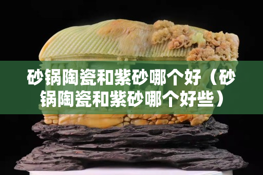 砂锅陶瓷和紫砂哪个好（砂锅陶瓷和紫砂哪个好些）