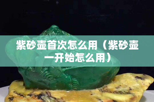 紫砂壶首次怎么用（紫砂壶一开始怎么用）