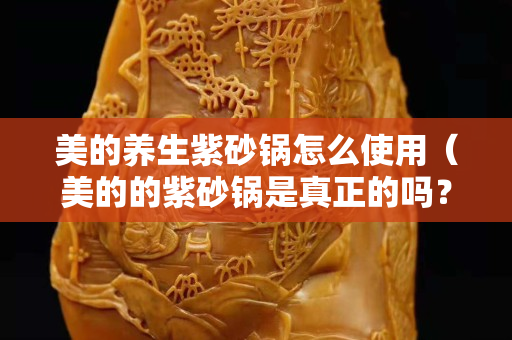 美的养生紫砂锅怎么使用（美的的紫砂锅是真正的吗？）