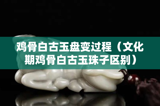 鸡骨白古玉盘变过程（文化期鸡骨白古玉珠子区别）