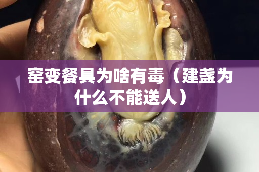 窑变餐具为啥有毒（建盏为什么不能送人）