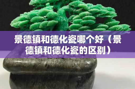 景德镇和德化瓷哪个好（景德镇和德化瓷的区别）