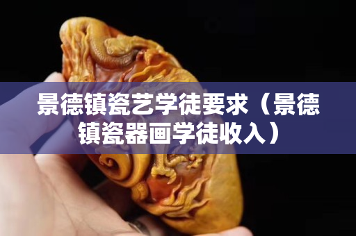景德镇瓷艺学徒要求（景德镇瓷器画学徒收入）