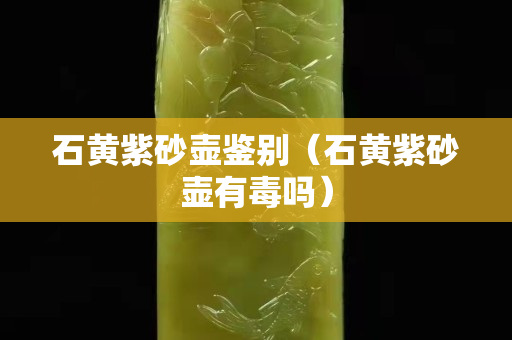 石黄紫砂壶鉴别（石黄紫砂壶有毒吗）