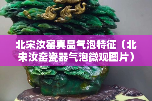 北宋汝窑真品气泡特征（北宋汝窑瓷器气泡微观图片）