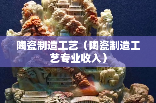 陶瓷制造工艺（陶瓷制造工艺专业收入）
