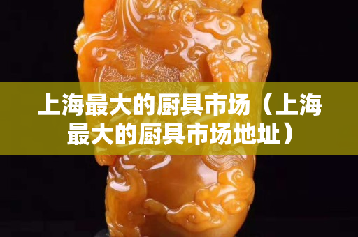 上海最大的厨具市场（上海最大的厨具市场地址）