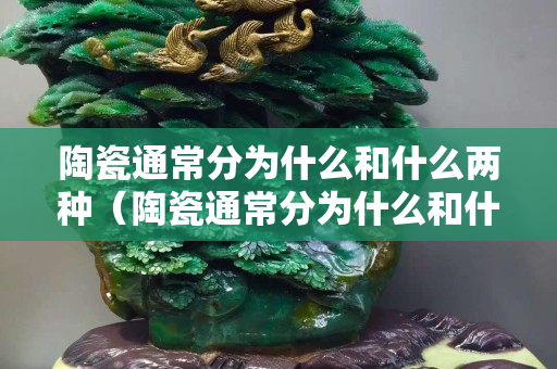 陶瓷通常分为什么和什么两种（陶瓷通常分为什么和什么两种类型）