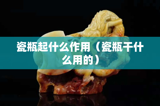 瓷瓶起什么作用（瓷瓶干什么用的）