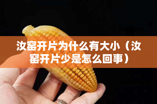 汝窑开片为什么有大小（汝窑开片少是怎么回事）