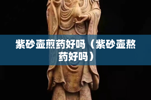 紫砂壶煎药好吗（紫砂壶熬药好吗）