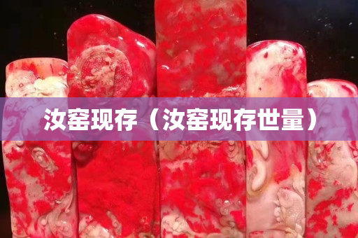 汝窑现存（汝窑现存世量）