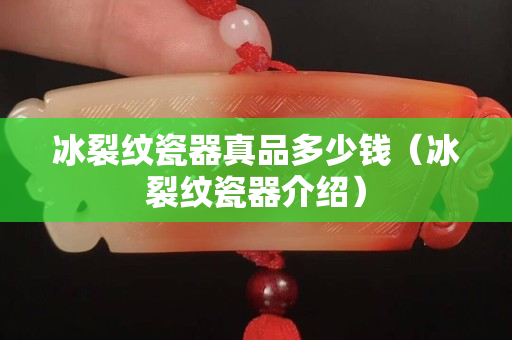 冰裂纹瓷器真品多少钱（冰裂纹瓷器介绍）