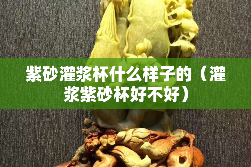 紫砂灌浆杯什么样子的（灌浆紫砂杯好不好）