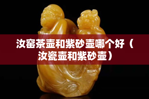 汝窑茶壶和紫砂壶哪个好（汝瓷壶和紫砂壶）
