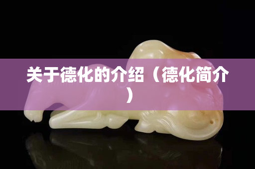 关于德化的介绍（德化简介）