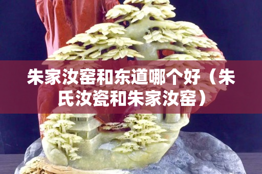 朱家汝窑和东道哪个好（朱氏汝瓷和朱家汝窑）