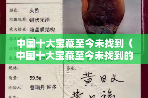 中国十大宝藏至今未找到（中国十大宝藏至今未找到的动物）