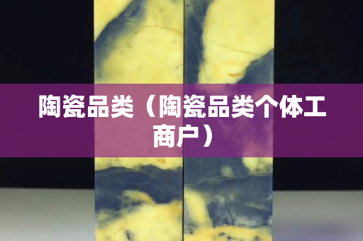 陶瓷品类（陶瓷品类个体工商户）