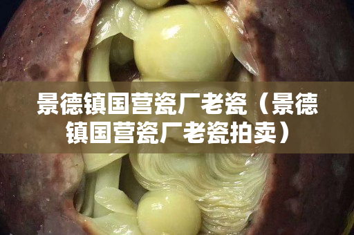 景德镇国营瓷厂老瓷（景德镇国营瓷厂老瓷拍卖）