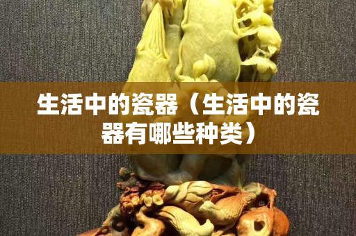 生活中的瓷器（生活中的瓷器有哪些种类）