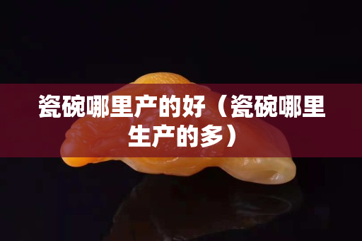 瓷碗哪里产的好（瓷碗哪里生产的多）