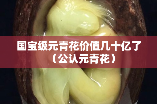 国宝级元青花价值几十亿了（公认元青花）