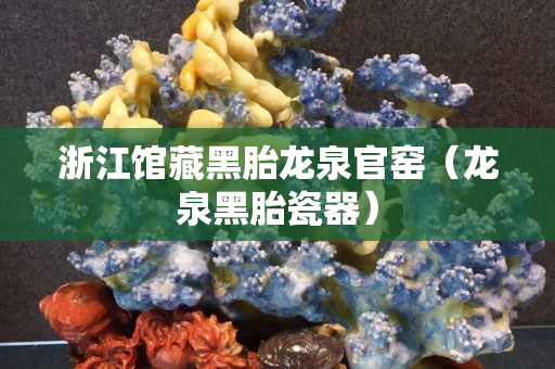 浙江馆藏黑胎龙泉官窑（龙泉黑胎瓷器）