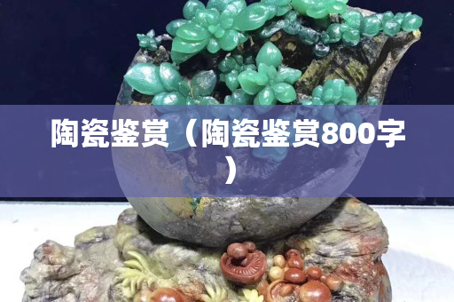 陶瓷鉴赏（陶瓷鉴赏800字）