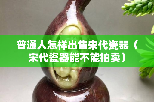 普通人怎样出售宋代瓷器（宋代瓷器能不能拍卖）