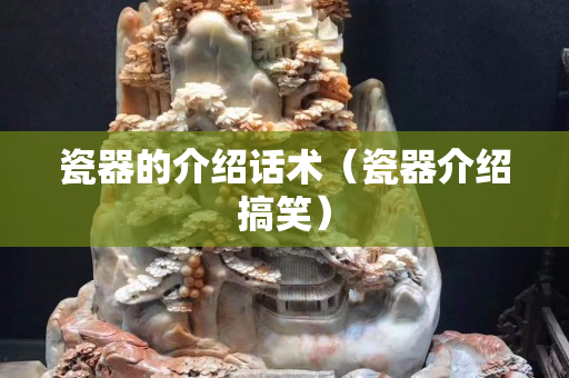 瓷器的介绍话术（瓷器介绍搞笑）