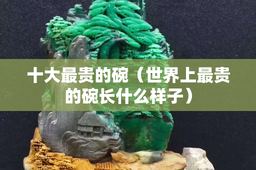 十大最贵的碗（世界上最贵的碗长什么样子）