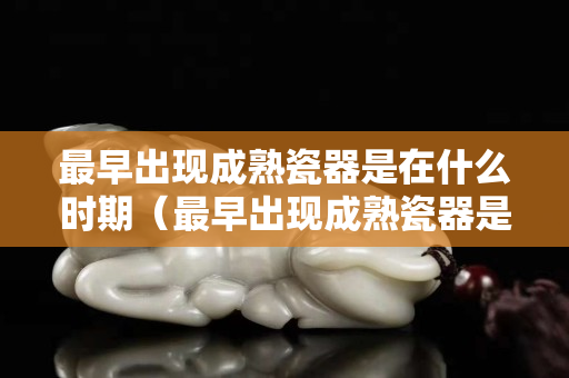 最早出现成熟瓷器是在什么时期（最早出现成熟瓷器是在什么时期出现的）