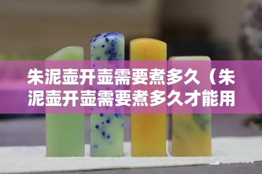 朱泥壶开壶需要煮多久（朱泥壶开壶需要煮多久才能用）