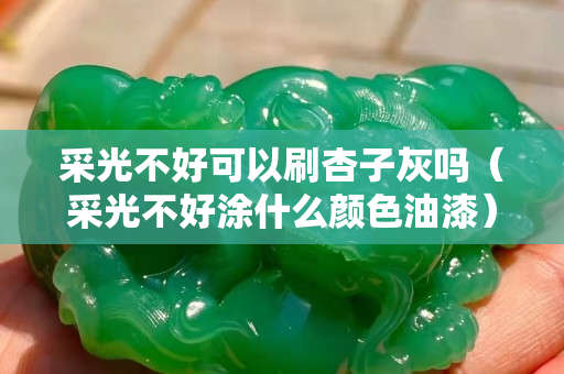 采光不好可以刷杏子灰吗（采光不好涂什么颜色油漆）