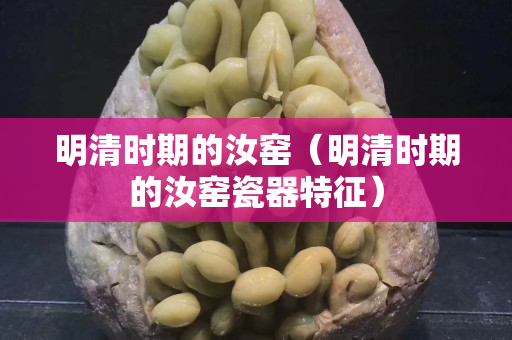明清时期的汝窑（明清时期的汝窑瓷器特征）