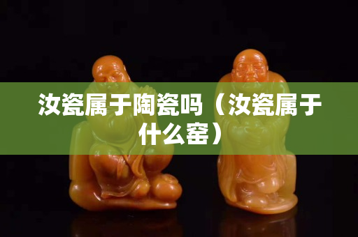 汝瓷属于陶瓷吗（汝瓷属于什么窑）