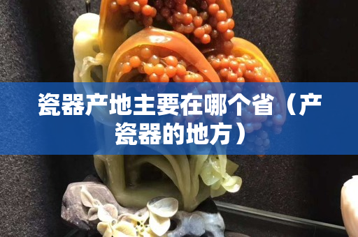 瓷器产地主要在哪个省（产瓷器的地方）
