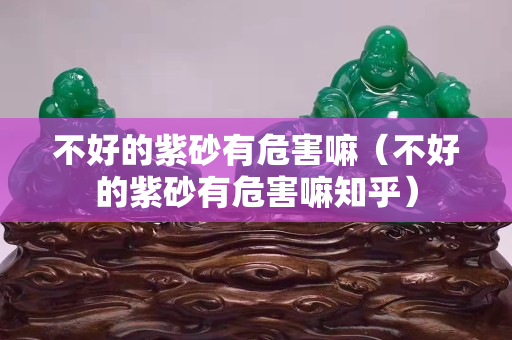 不好的紫砂有危害嘛（不好的紫砂有危害嘛知乎）