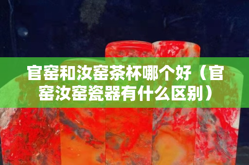 官窑和汝窑茶杯哪个好（官窑汝窑瓷器有什么区别）