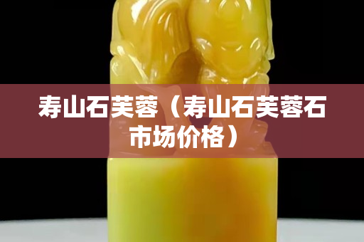 寿山石芙蓉（寿山石芙蓉石市场价格）