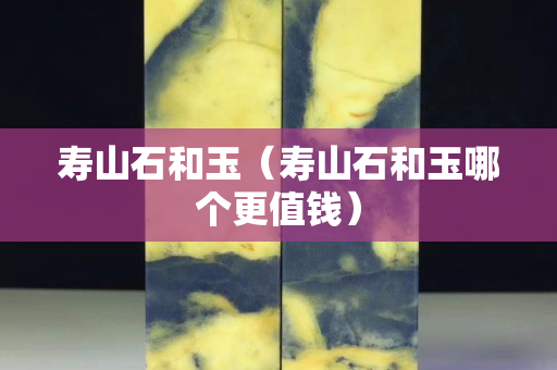 寿山石和玉（寿山石和玉哪个更值钱）