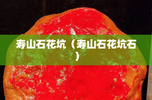 寿山石花坑（寿山石花坑石）