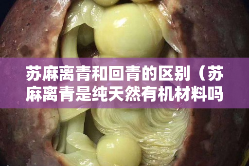 苏麻离青和回青的区别（苏麻离青是纯天然有机材料吗）