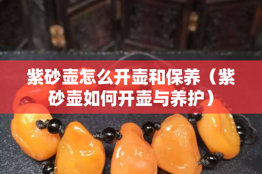 紫砂壶怎么开壶和保养（紫砂壶如何开壶与养护）