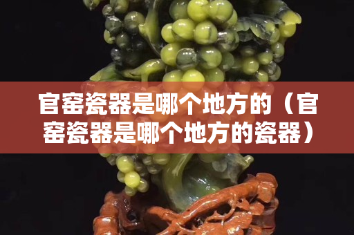官窑瓷器是哪个地方的（官窑瓷器是哪个地方的瓷器）