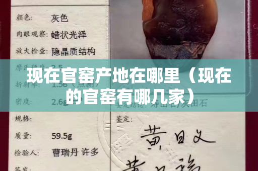 现在官窑产地在哪里（现在的官窑有哪几家）