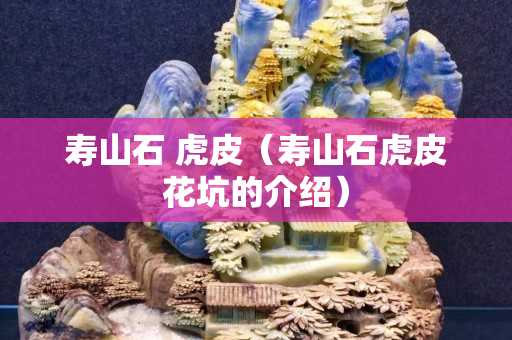 寿山石 虎皮（寿山石虎皮花坑的介绍）