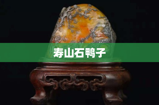寿山石鸭子